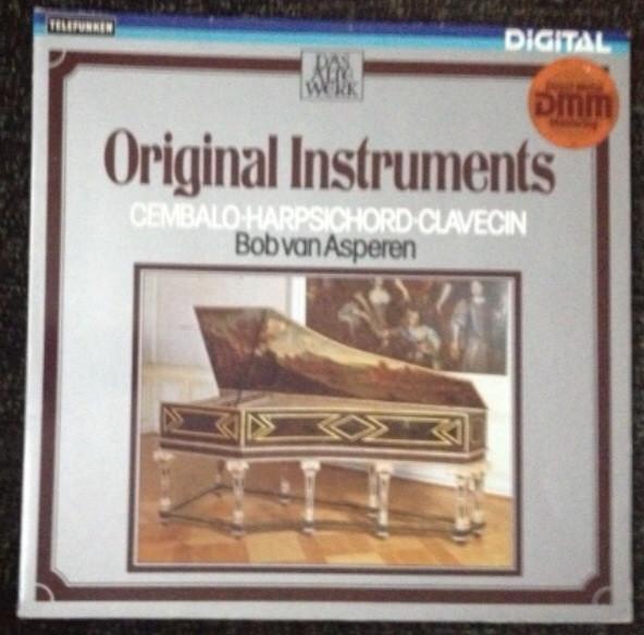 

LP Record BOB VAN ASPEREN JOHN BULL Original Instruments Cembalo Har 642874 Telefunken Germany Classical Used