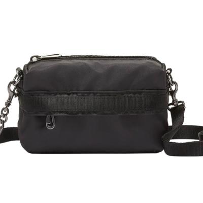 Fabric Small Square Camera Bag Shoulder Bag Crossbody Bag Regular Women's Black Casual CW9304-010