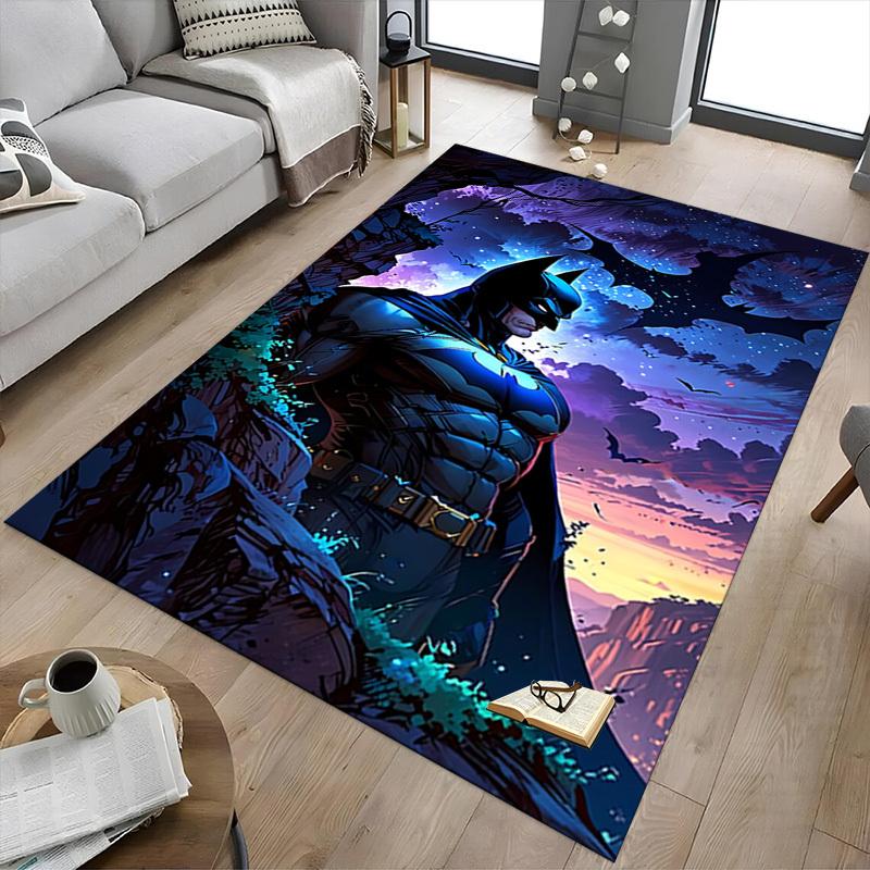 1pc Batman Night Carpet, for Home & Office Decor, Desk Chair Carpet, Festive Gift,Conference Room CarpetL1149