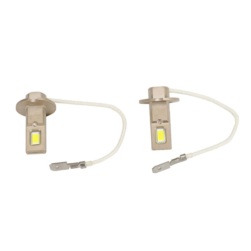 H3 LED Scheinwerferlampen Universal Superhell Plug and Play 6000K 2500 lm Auto LED Scheinwerferlampen