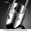 Fruit Corer Stainless Steel for Apples Dual Size Design Pears Peaches Core Remover Easy to Clean