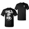 Child of God 2 Sided T-Shirt, Inspirational Shirt, Jesus Christian Tee