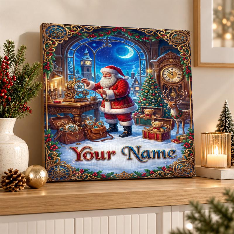 Christmas Custom Name Text 5D Diamond Painting Kit DIY Full Drill Diamond Art Decoration