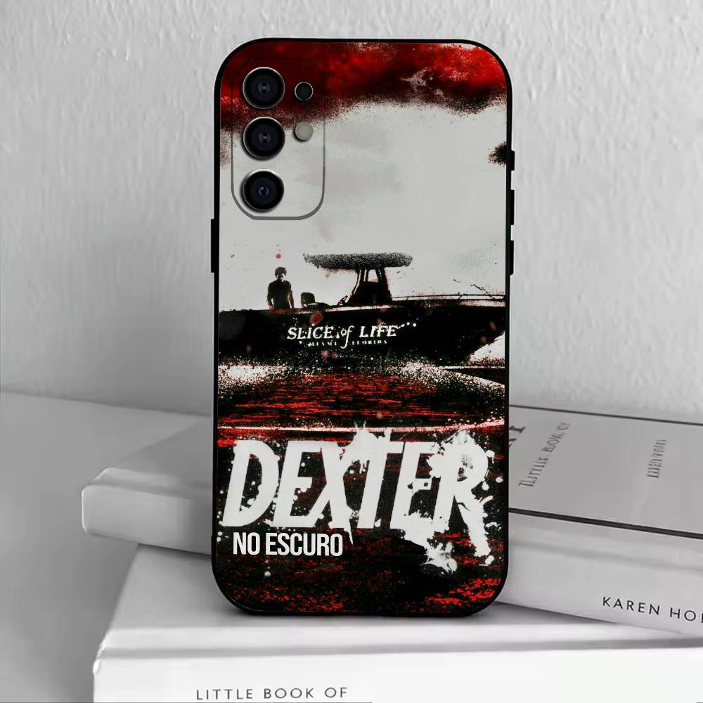 Movie DM-Dexter Morgan  Phone Case For Samsung S25,S24,S21,S22,S23,S30,Ultra,S20,Plus,Fe,Lite,Note,10,Black Cover