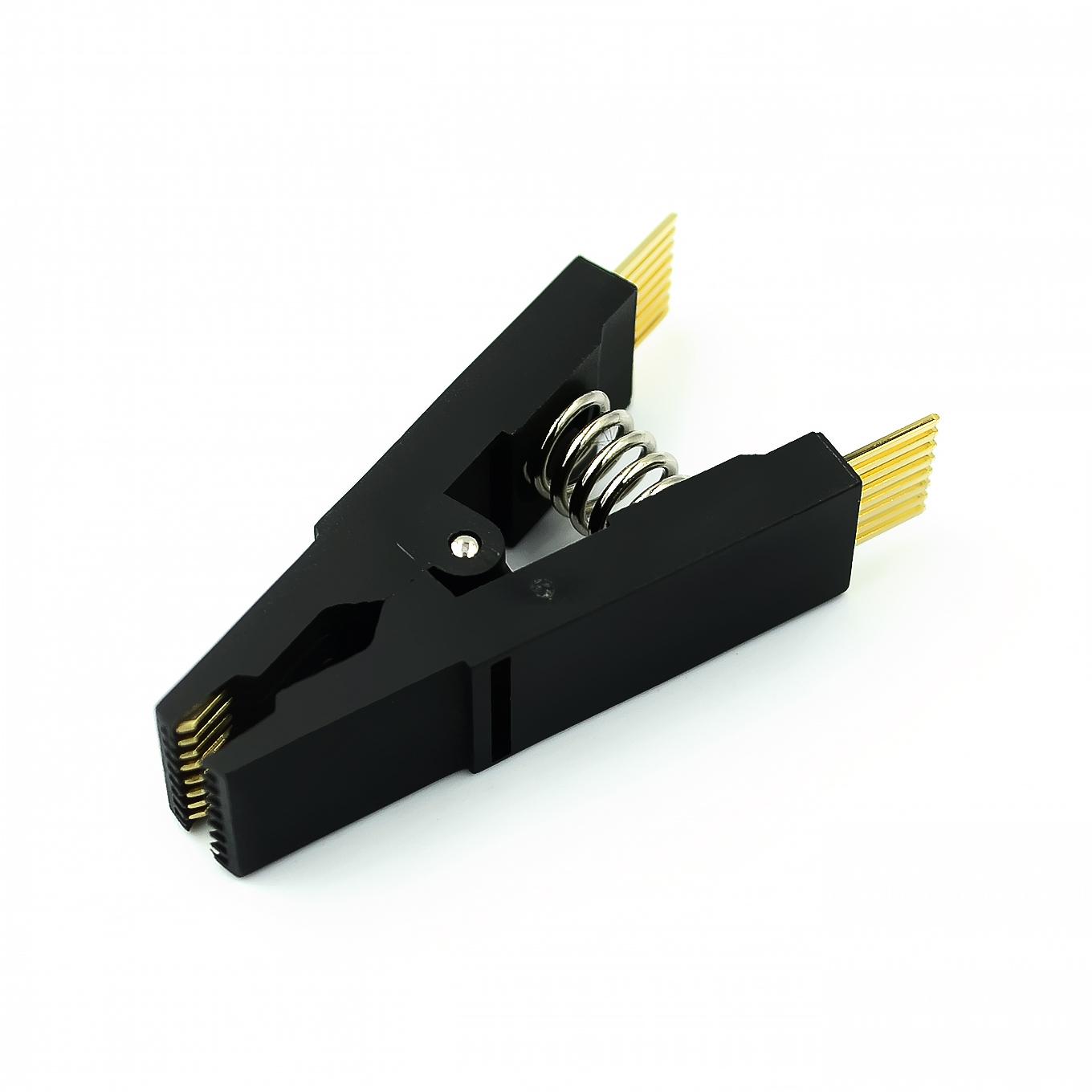 

Тестовый зажим программатора SOP16 Восьмиконтактный зажим BIOS Широкий и узкий корпус Универсальный зажим с 16 контактами Адаптерный зажим Разъем для микросхемы Прожиг микросхемы