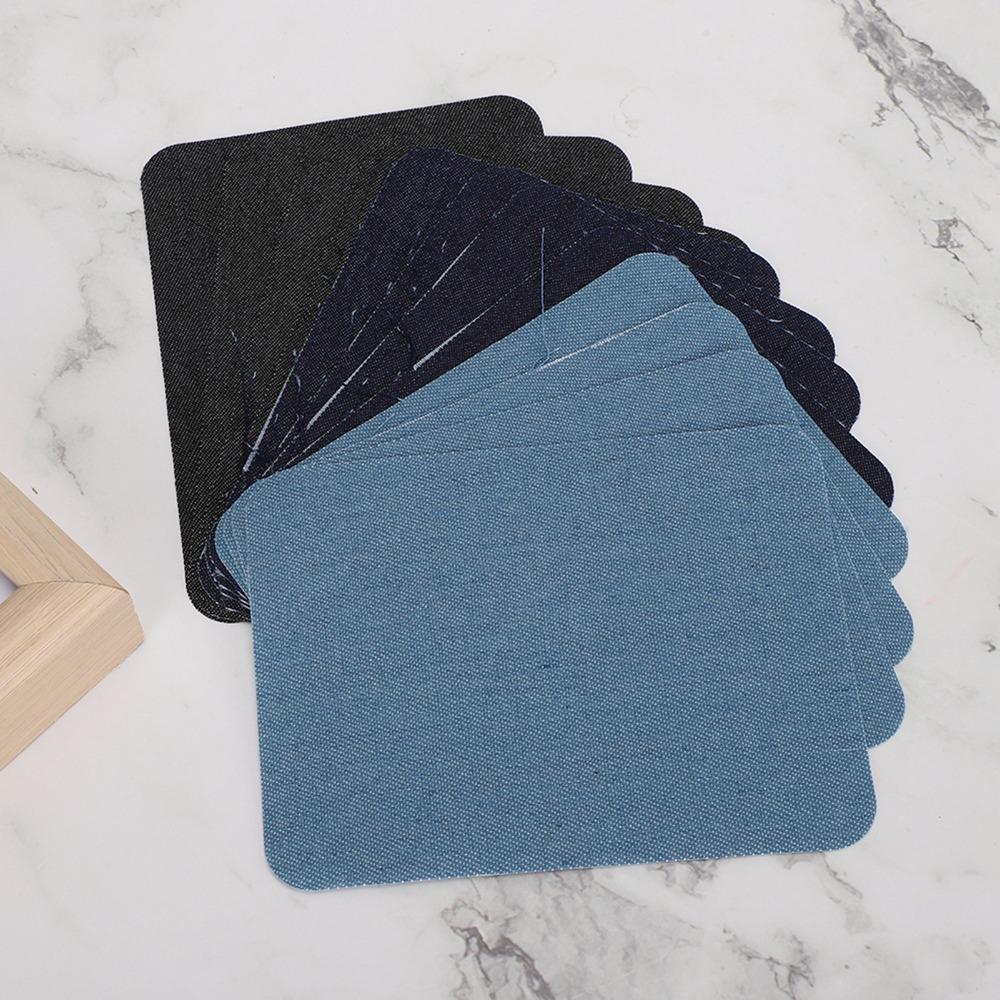 12pcs Strongest Glue Iron-on Patches Premium Quality Fabric Repair Patches  Outside Repair