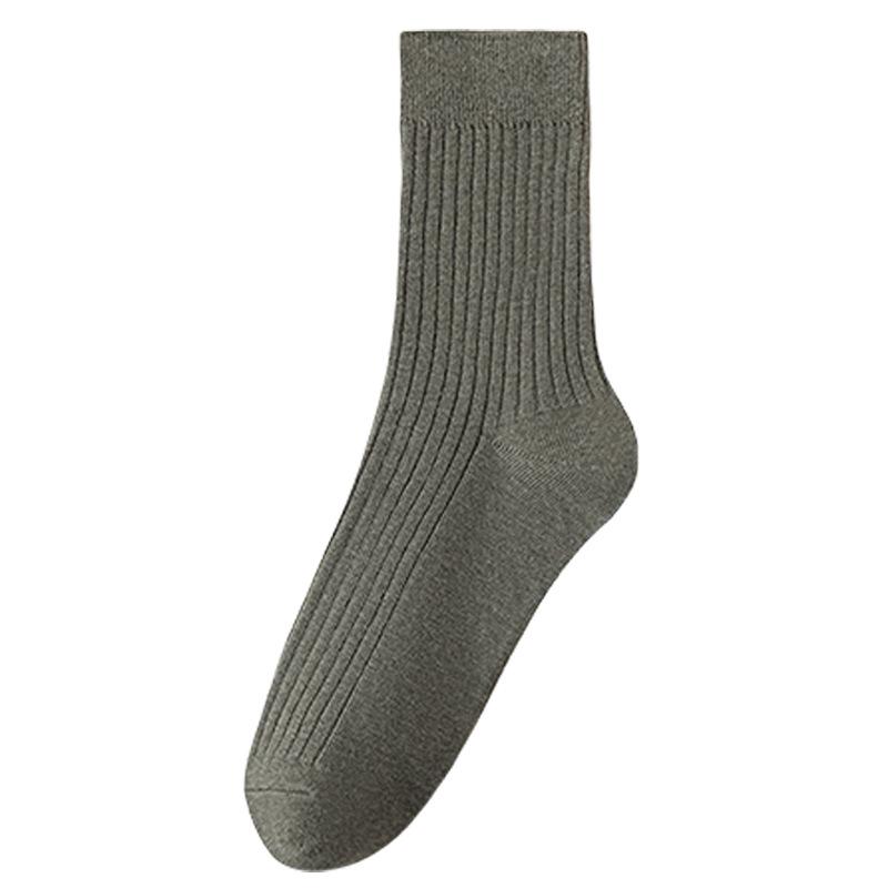 

Мужские утолщенные полосатые носки до середины икры из чистого хлопка, осенние теплые длинные носки, осенне-зимние хлопковые мужские носки 1 pair армия зеленый