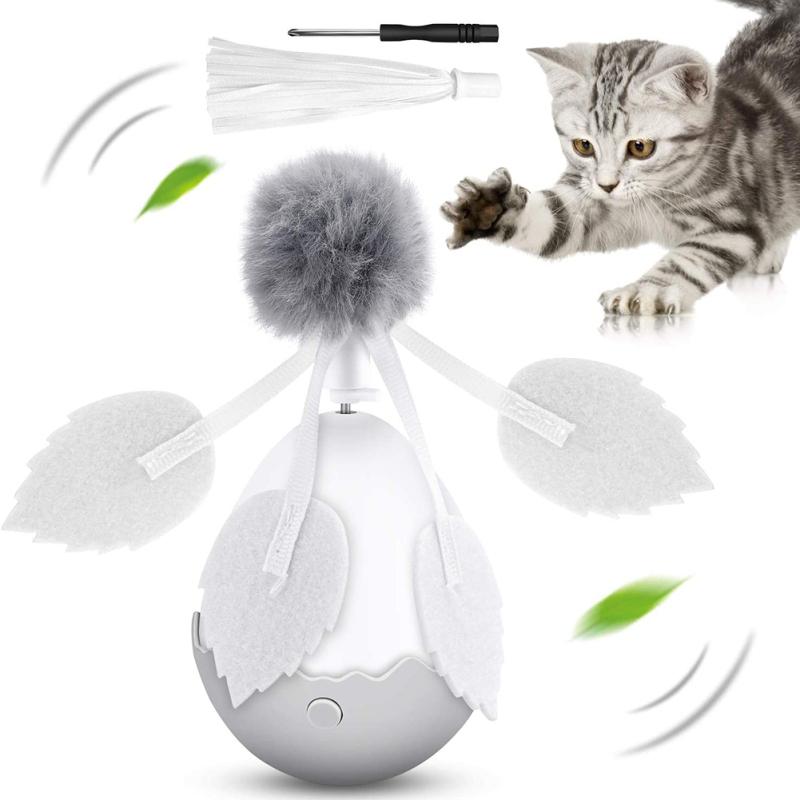 Interactive Cat Motion Toy Pet Smart Electronic Tumbler Ball Cat Toy