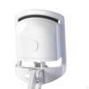 Portable Heated Eyelash Curler Type C Rechargeable Fast Heating Tool Mini White