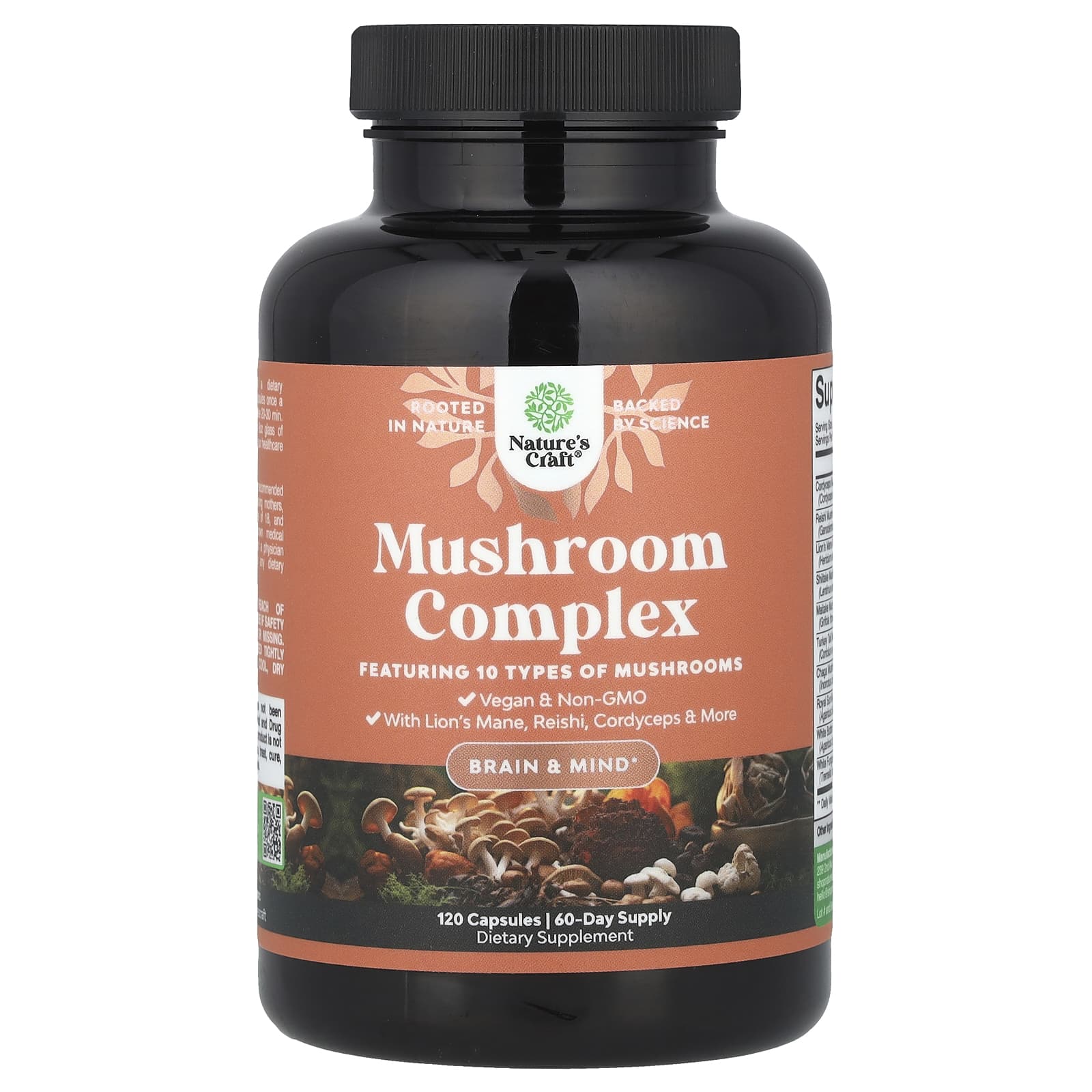 

Nature S Craft, Mushroom Complex, 120 Capsules