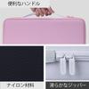 Lebakort Storage Case Compatible with Logitech MK470 Slim Wireless Keyboard and Pebble M350 Wireless Mouse (Pink Case)
