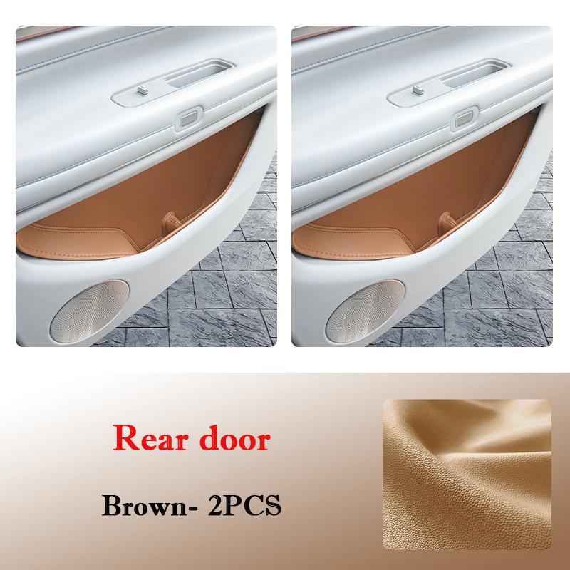 For Huawei Aito M5 M7 M9 2026 2026 Car Door Slot Storage Box Leather Protective Pad Cover WaterProof Barrel Interior Accessories For Aito M5