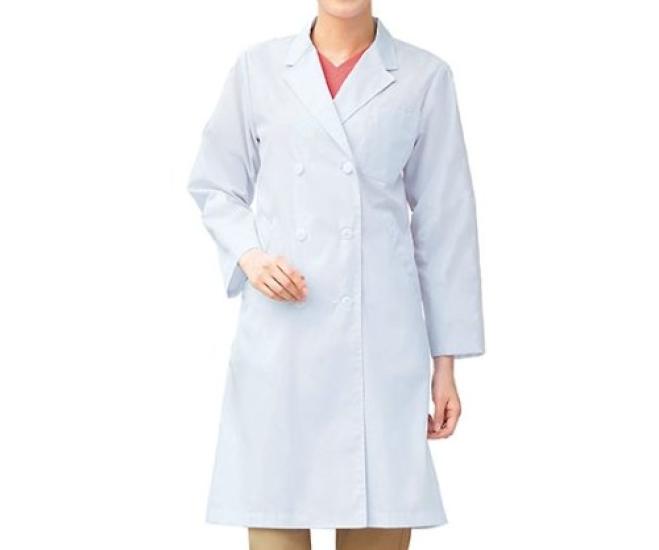 

Doctor Coat 4L to Japanese size [Folk] Women s Double-breasted 2531PO, White, Japan, (equivalent 4L) білий