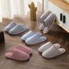 Cotton Slippers Men's Winter Warm Wear-resistant Home Couple Home Soft Bottom Indoor Floor Cotton Slippers Men's and Women's Autumn and Winter