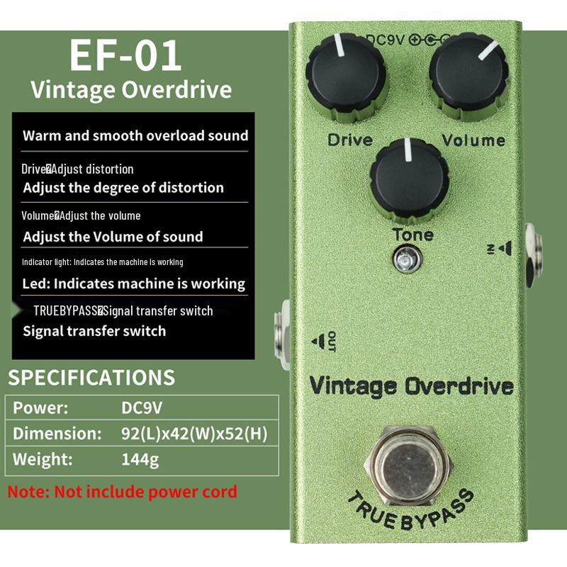 Professional Mini Portable Electric Guitar Effects Pedal