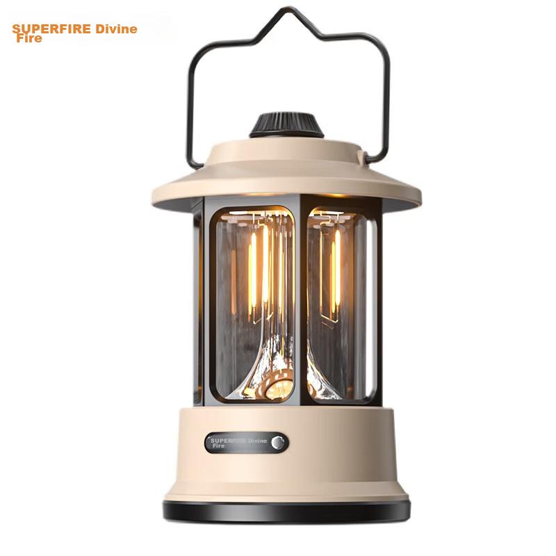 SupFire (SupFire) RY05 Outdoor Camping Light, Retro Camping Lamp, Handheld Lamp, Tent Hanging Lamp, Horse Lamp, Street Lamp, LED Ambient Light