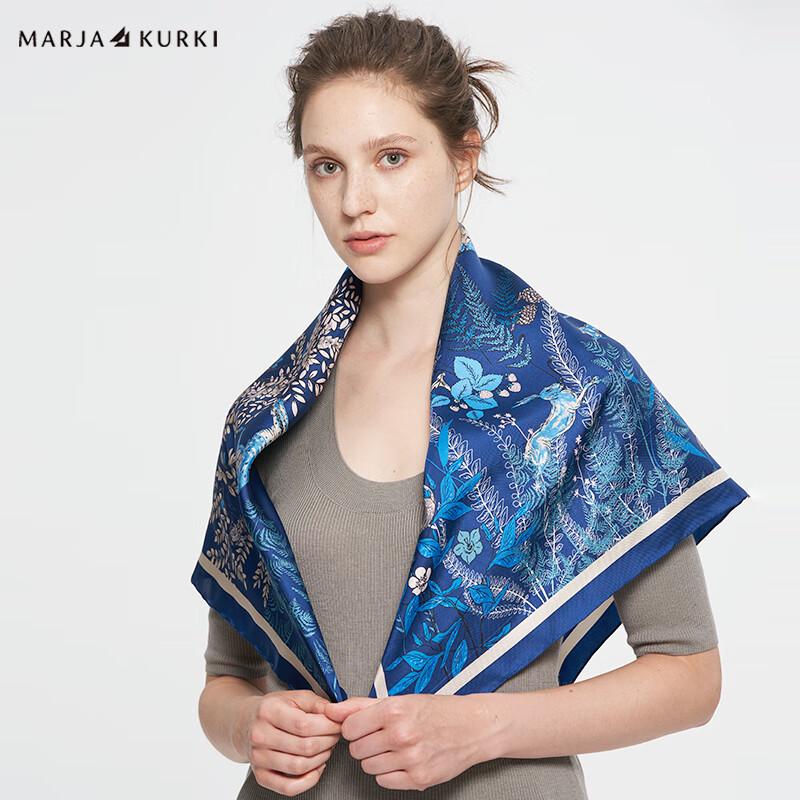MARJA KURKI Elegant Mulberry Silk Scarf