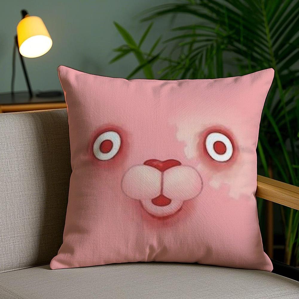 Anime U-Usavich Cushion Cover Soft Short Plush Double-Sided Printing Home Decor Machine Washable Pillow Case Gift