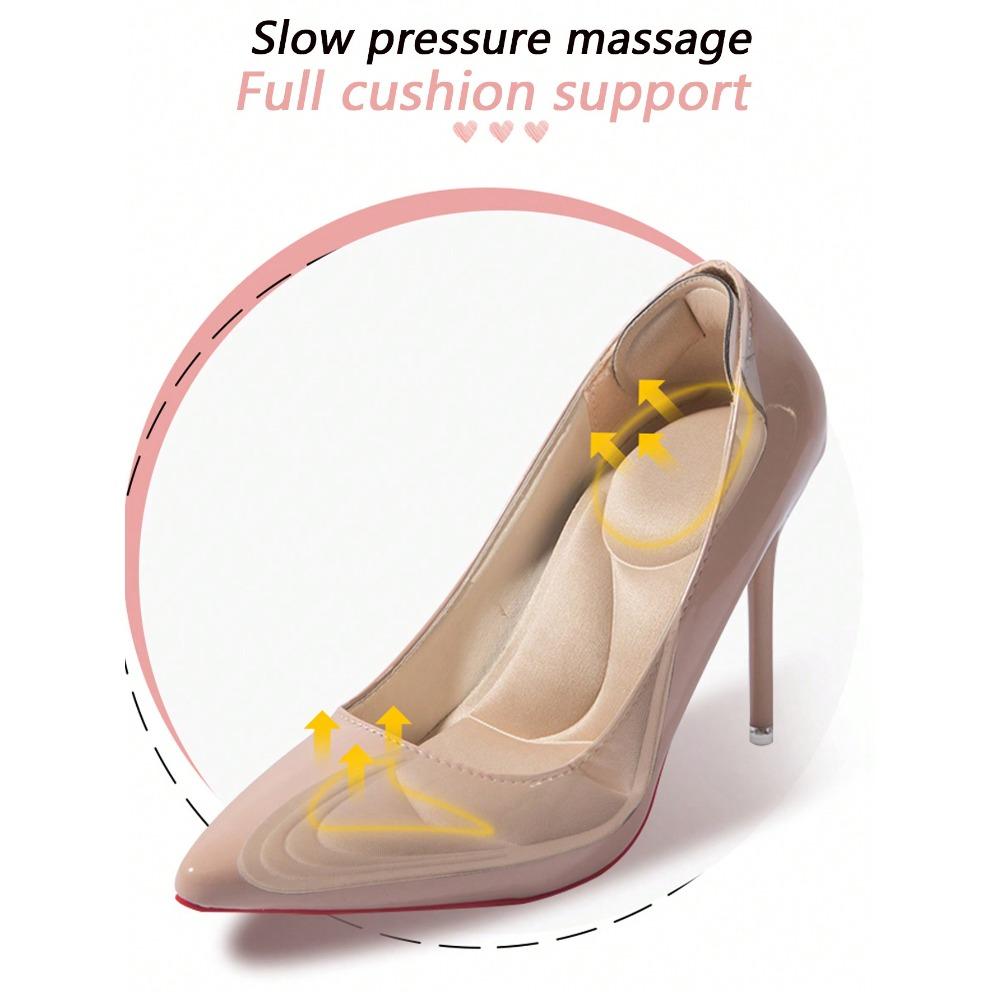 1 Pair Anti-Slip Heel Protectors, Black Shoe Pads For Pointed Toe High Heels For Women High Heels Women Pumps And Men Sneakers Shoes Summer Daily Wear
