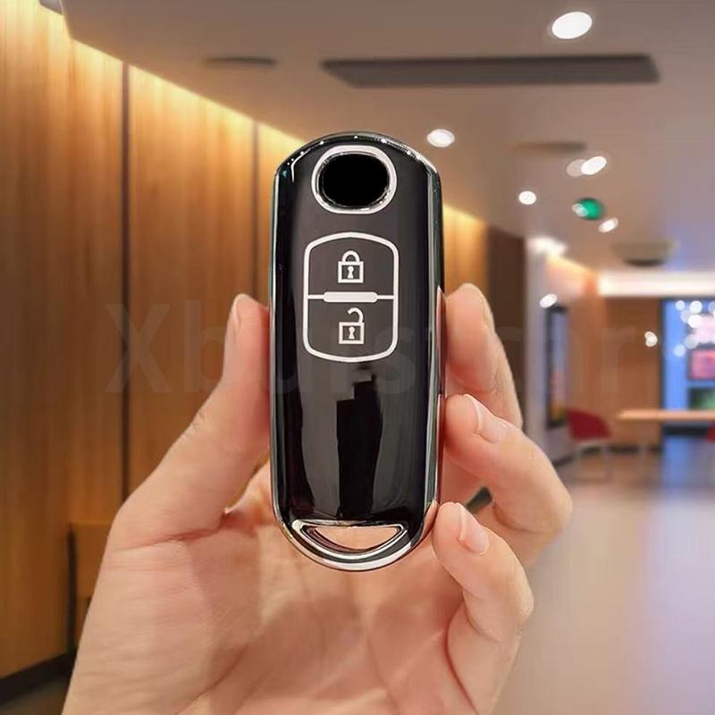 2/3/4 Buttons Auto Key Fob Cover Housing Remote Fit For Mazda Atenza Axela Cx-5 Cx5 Cx-3 Cx7 Cx-9 3 4 Cx30 2 3 6 Demio Keyless Case Protector