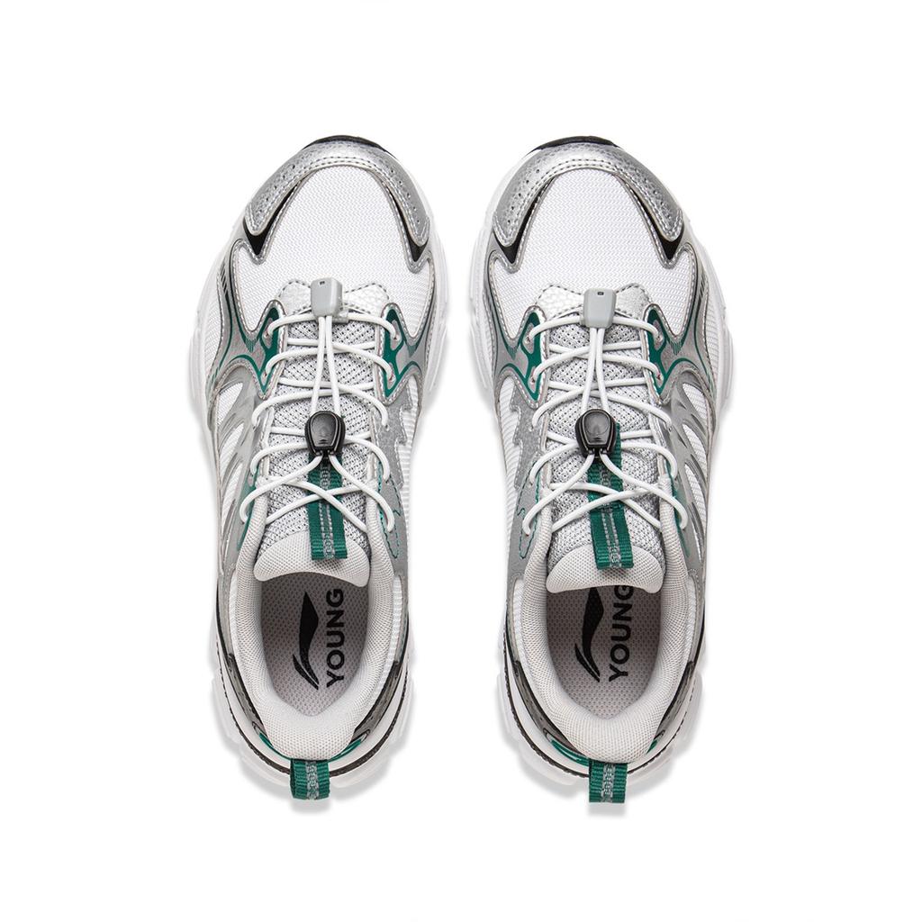 Li Ning Childrens Ark Young Comfortable Durable Non-Slip Shock Absorbing Wear-Resistant Low-Top Casual Shoes Men casual shoes YKCV032