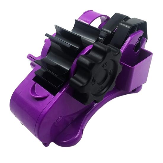 Multi-Function Tape Dispenser with Automatic Roller Cutter Adjustable Length Setting Efficient Cutting Divider Channel for Gift Wrapping Office