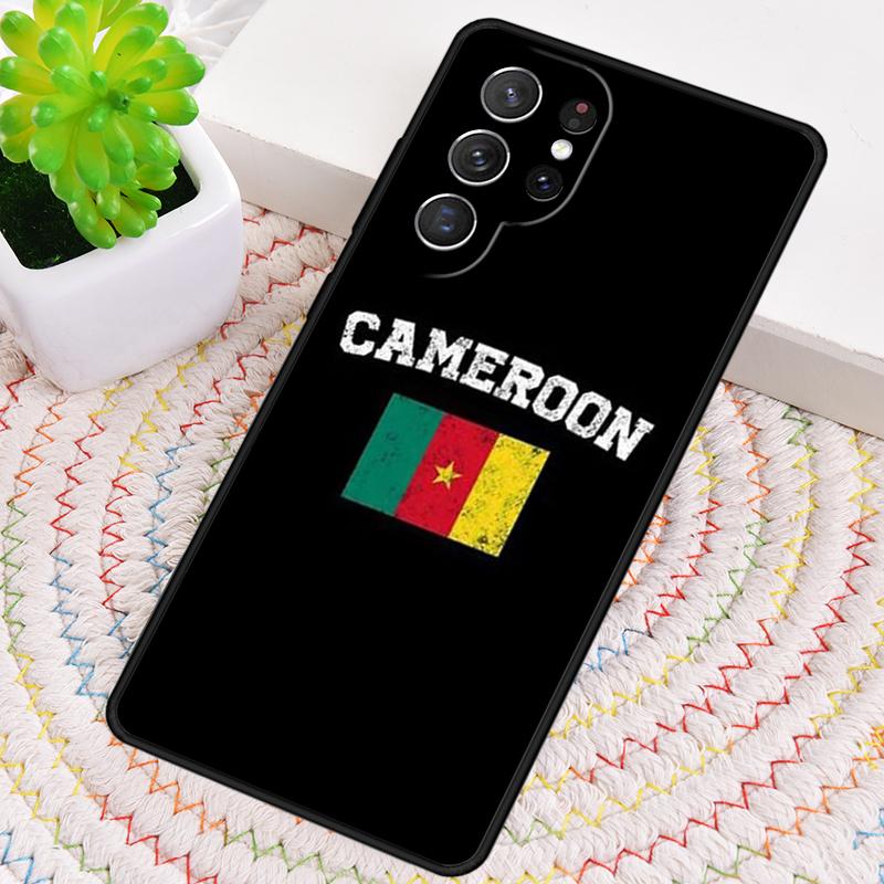 Republic of Cameroon Flag Phone Case For Samsung Galaxy note 10 pro S26 S25 S24 S23 S22 Ultra Plus S21 FE S20 Shockproof Cover