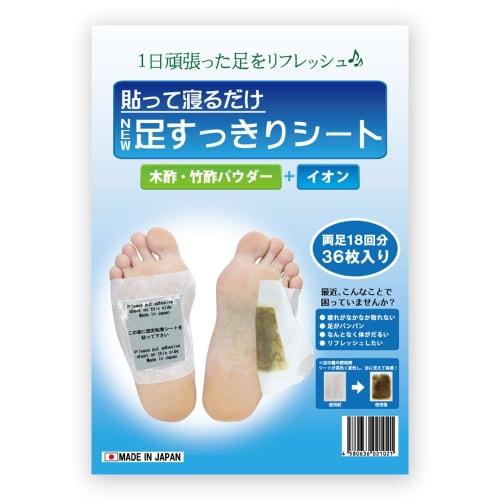 Just stick on and sleep on this refreshing foot sheet, tree sap sole sheet, 36 sheets, ion (1 sheet)
