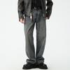 Autumn New Retro Washable and Worn Jeans Men's American High Street Casual Straight Trousers