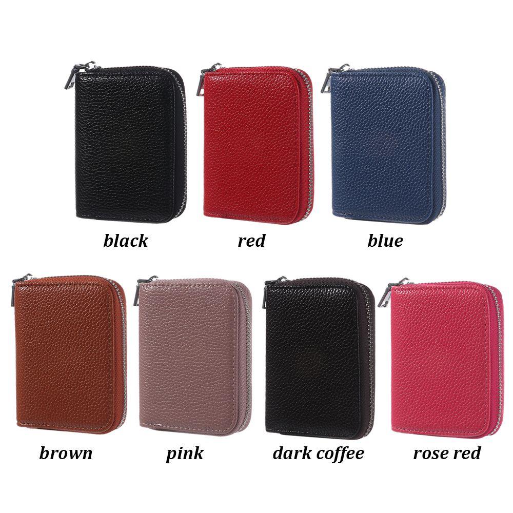 Bank/ID/Credit Card Holder Wallet Women/men Creative Business Card Holder PU Leather Wallet Fashion Card Case