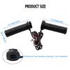 Motorcycle Handlebar Accessories Adjustable Electric Hot Heated Grips Handle Handlebar Warmer Motors