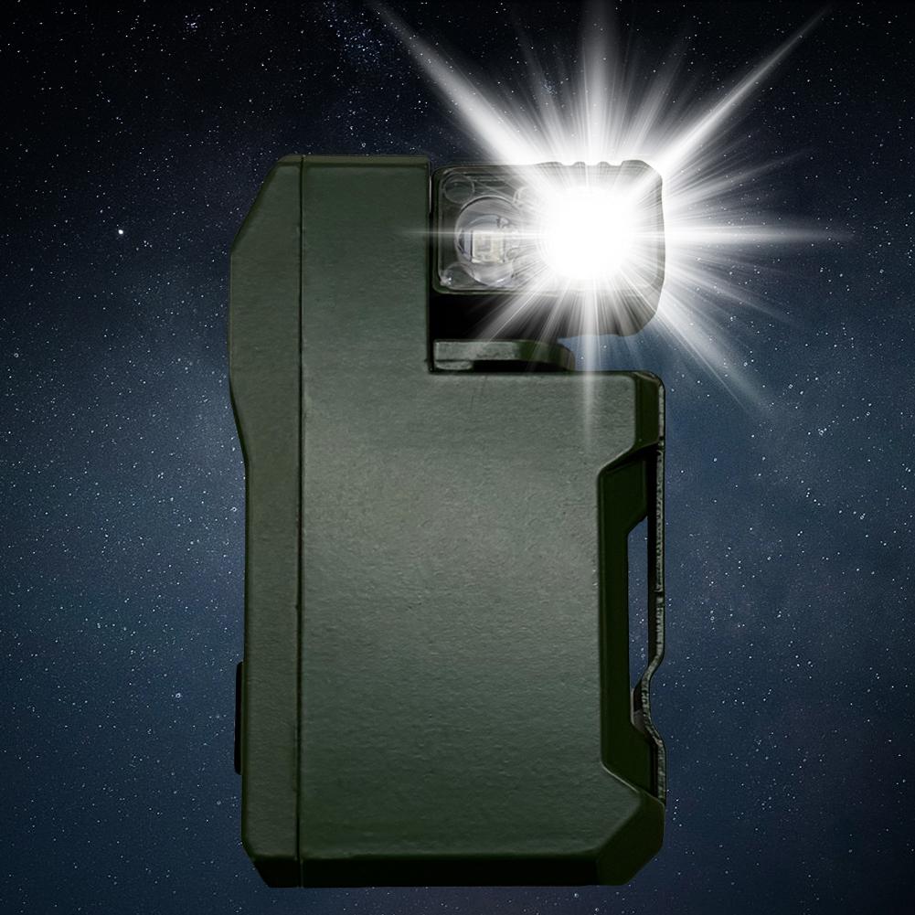 G5 EDC Mini Flashlight 400LM Portable Flat Pocket Flashlight TypeC Rechargeable for Outdoor Camping Fishing Emergency Lighting