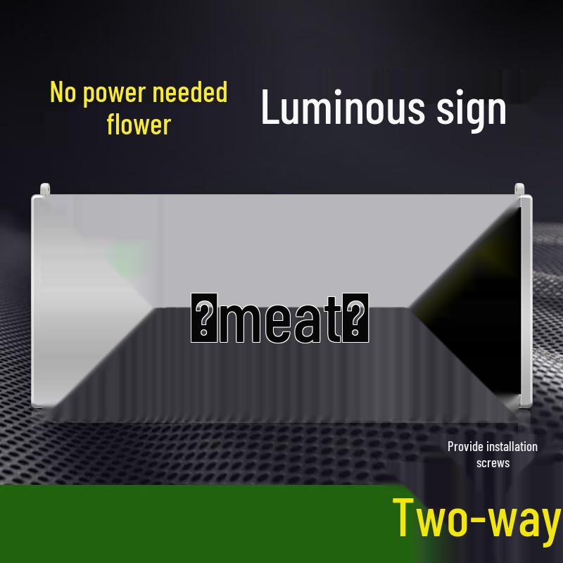 KA EN Self-Luminous Double-Sided Exit Sign