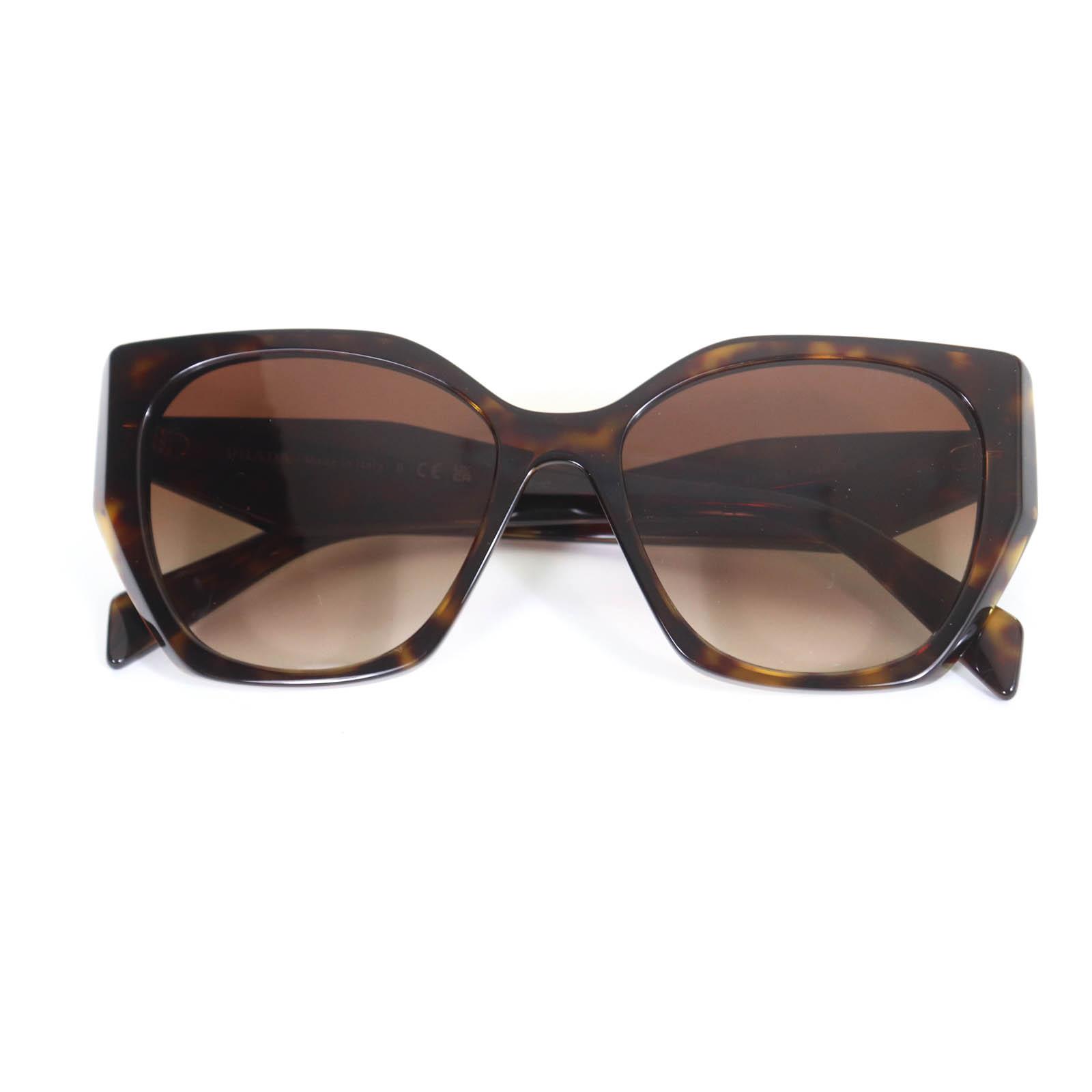 

Excellent PRADA sunglasses Tortoiseshell pattern with logo Brown Women SPR19Z Used