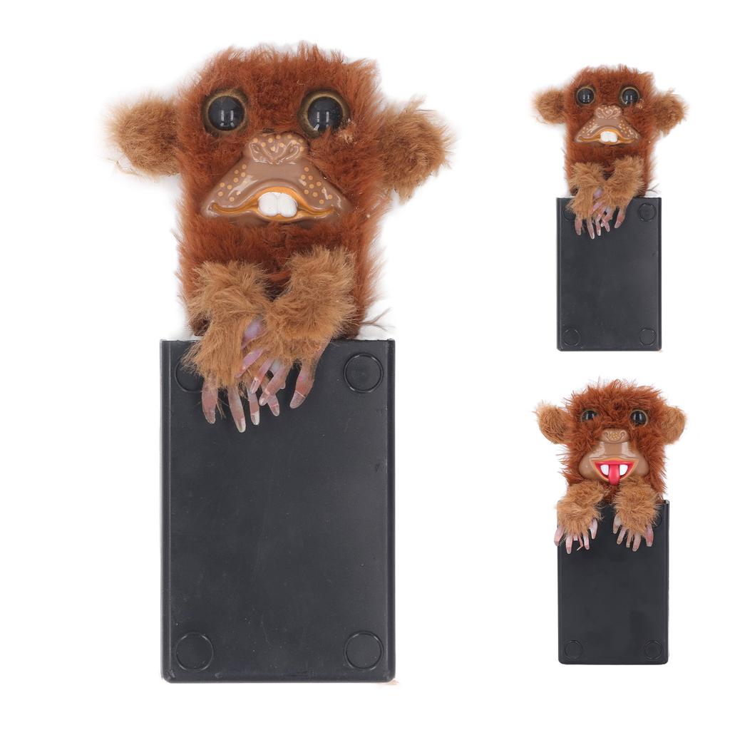 Surprise Prank Monkey Toy Realistic Funny Strengthen Relationships Pop Up Prankster Monkey Plush Dol