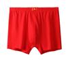 Men's Underwear Cotton Flat Cornered Middle-aged and Elderly Plus Size High Waist Loose Shorts