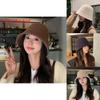 Fisherman Solid Color Cap For Women Autumn Winter Knit Warm Sunshade Unisex Travel Accessory