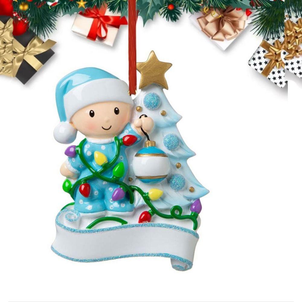 

Snowman Christmas Keepsake Pendant Lantern Christmas Tree Decoration Xmas Tree рожевий