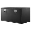 Underbody Truck Tool Box, 1219 x 609 x 609 mm Heavy Duty Steel Trailer Storage Box with Lock & Keys, Waterproof Trailer Storage Organizer Under Body