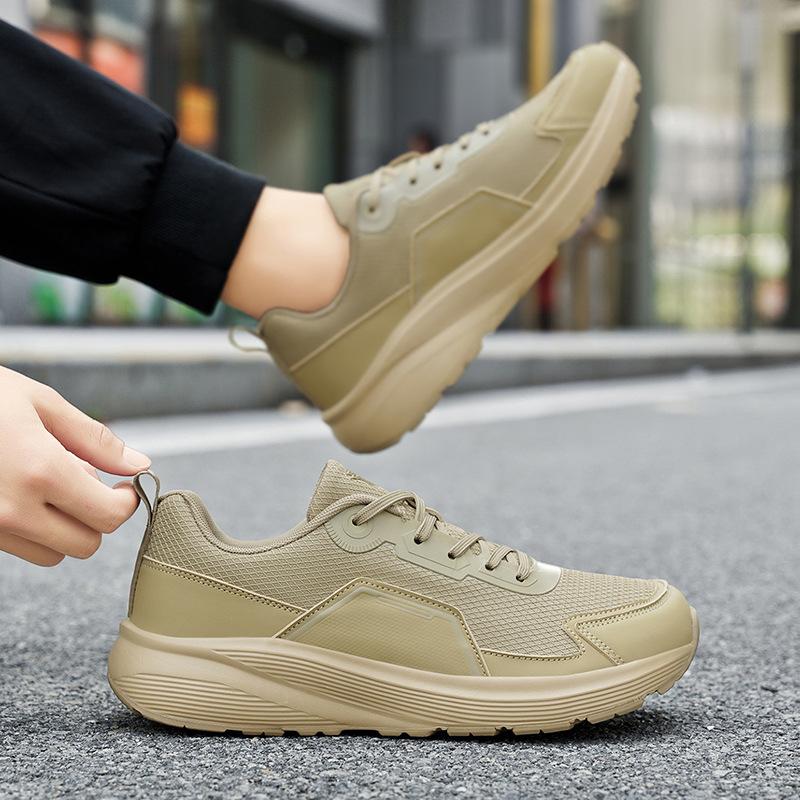 Summer foreign trade large size wide head sports and leisure shoes men's widening and fattening big head shoes wide last mesh walking shoes men's