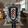 Fulham FC Pattern Flannel Blanket, High Quality Comfortable for All Seasons, Home Decor, Warmth and Comfort, Perfect for Gifts.