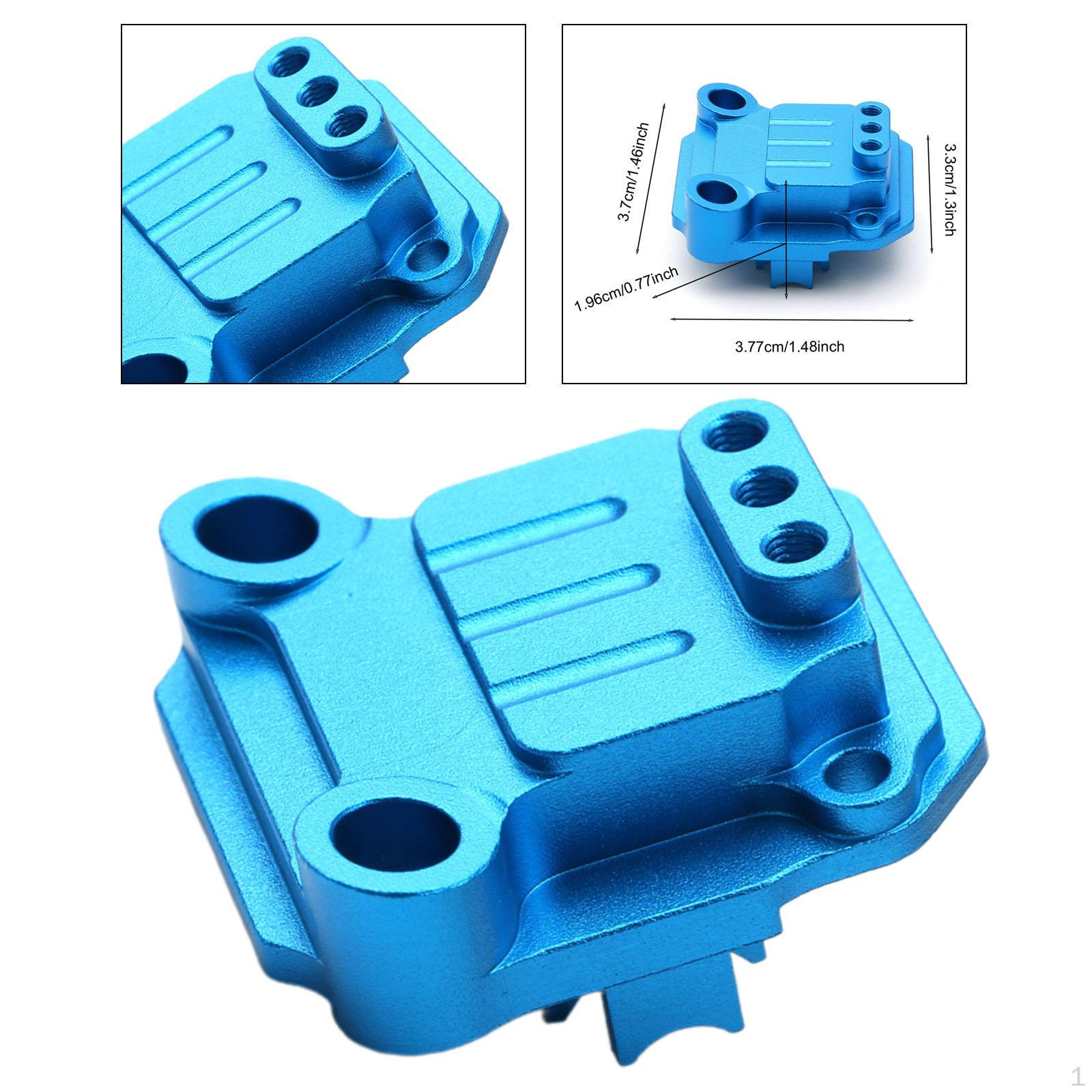 

Кришка коробки передач з алюмінієвого сплаву для автомобілів на радіоуправлінні, TA01 TA02 DF01 1:10 Масштаб синій