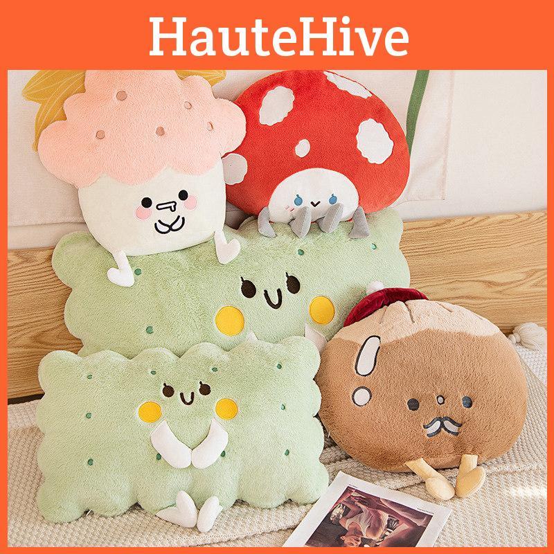 Plush Ice Cream Toy Cartoon Snacks Soft Pillows Room Decoration Gift Holiday