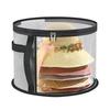 New Hat Box Convenient Round Travel Hat Box Organizer Wear-Resistant Hat Organizer Hat Storage Organizer