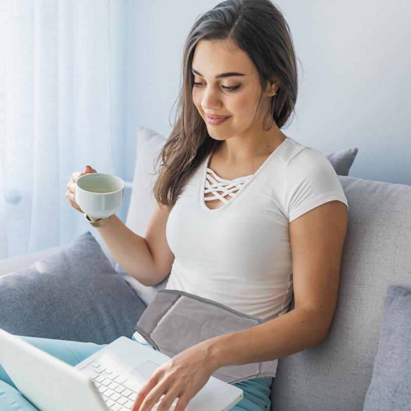 USB Electric Heating Belt Belly Warmer Waist Massager Band Back Pain Relief In Menstrual Period Heated Thermal Pad Waist Warmer