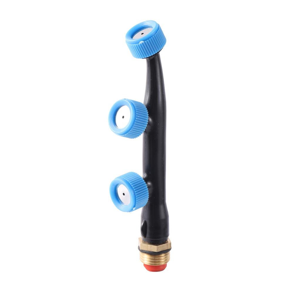 Garden Lawn Irrigation Pesticide Spraying Sprinkler Agricultural Single/Double/Three Nozzle Head Copper Atomizing Sprayer Nozzle