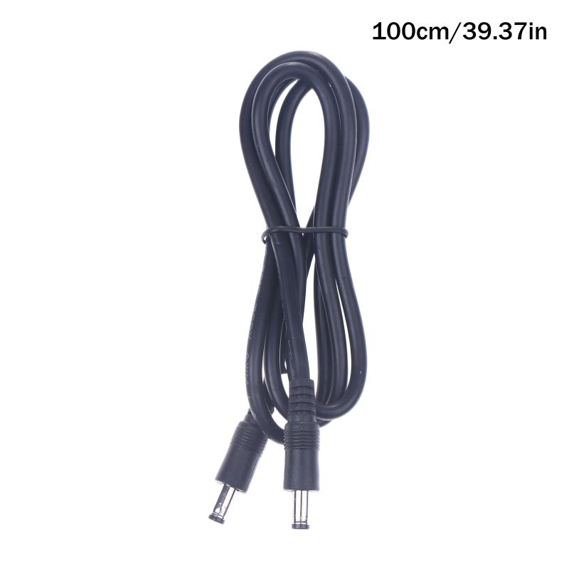 Dc5521 To Dc5521 Cable Cord 18Awg Dc5.5Mm X 2.1Mm Male Plug To Male Power Supply Adapter Wire For Led Light Speaker J60A