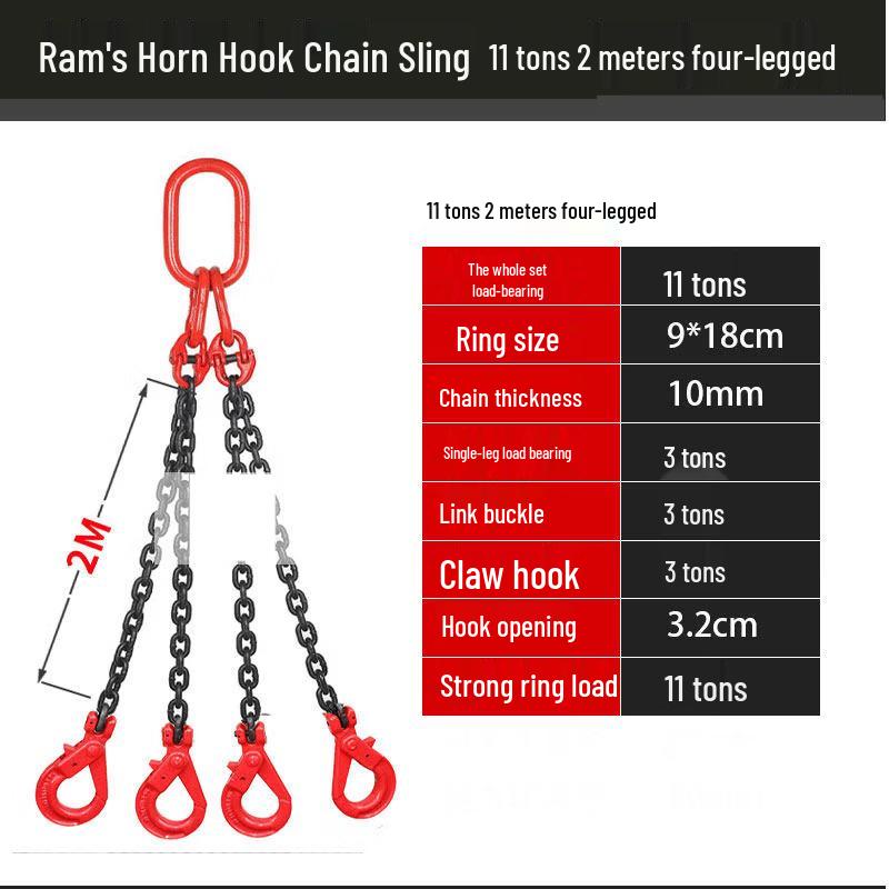 Heavy-Duty Lifting Chain Sling