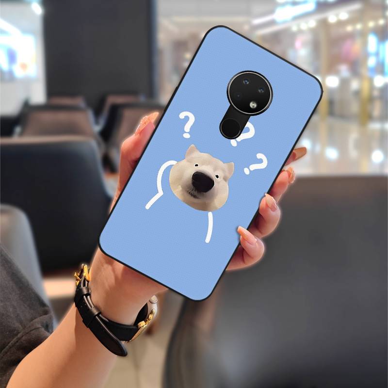 Back Cover Anti-knock Phone Case For Nokia 6.2/7.2 Couple Phone Pouch Protective Cute Full Wrap Fashion Design Durable