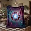 Coperta in Flanella con Stampa Calcio Aston Villa Morbida Calda Coperta da Divano/Letto per Casa Ufficio Camera da Letto